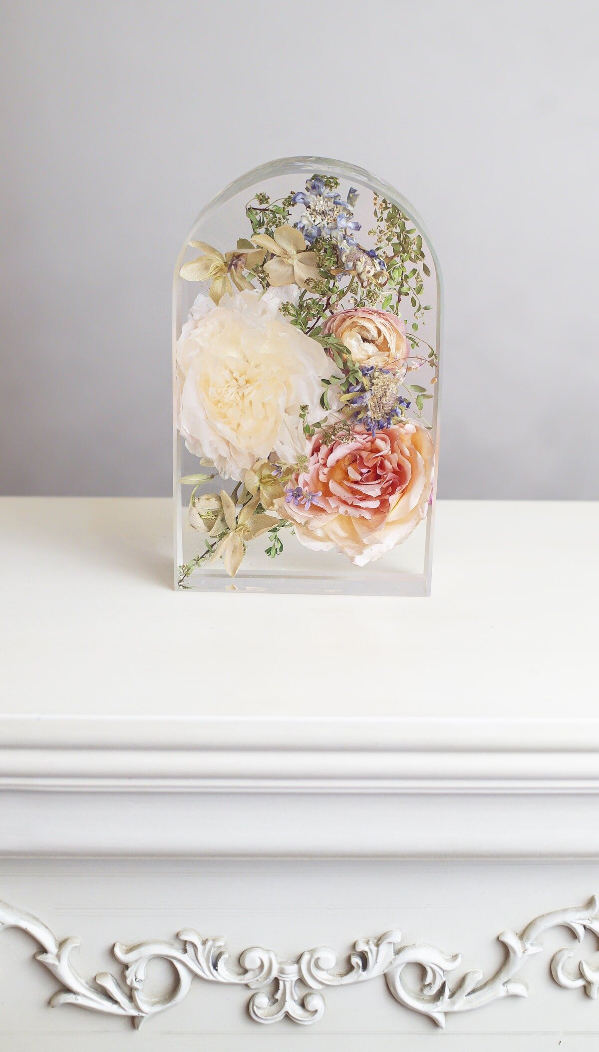 Resin Flower Preservation for Wedding Bouquets