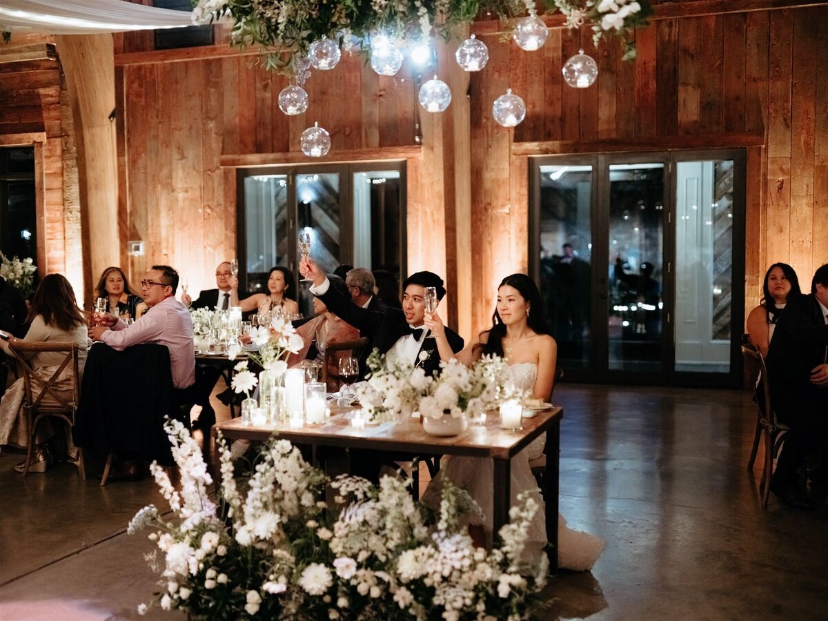 brideandgroom-raise-glasses