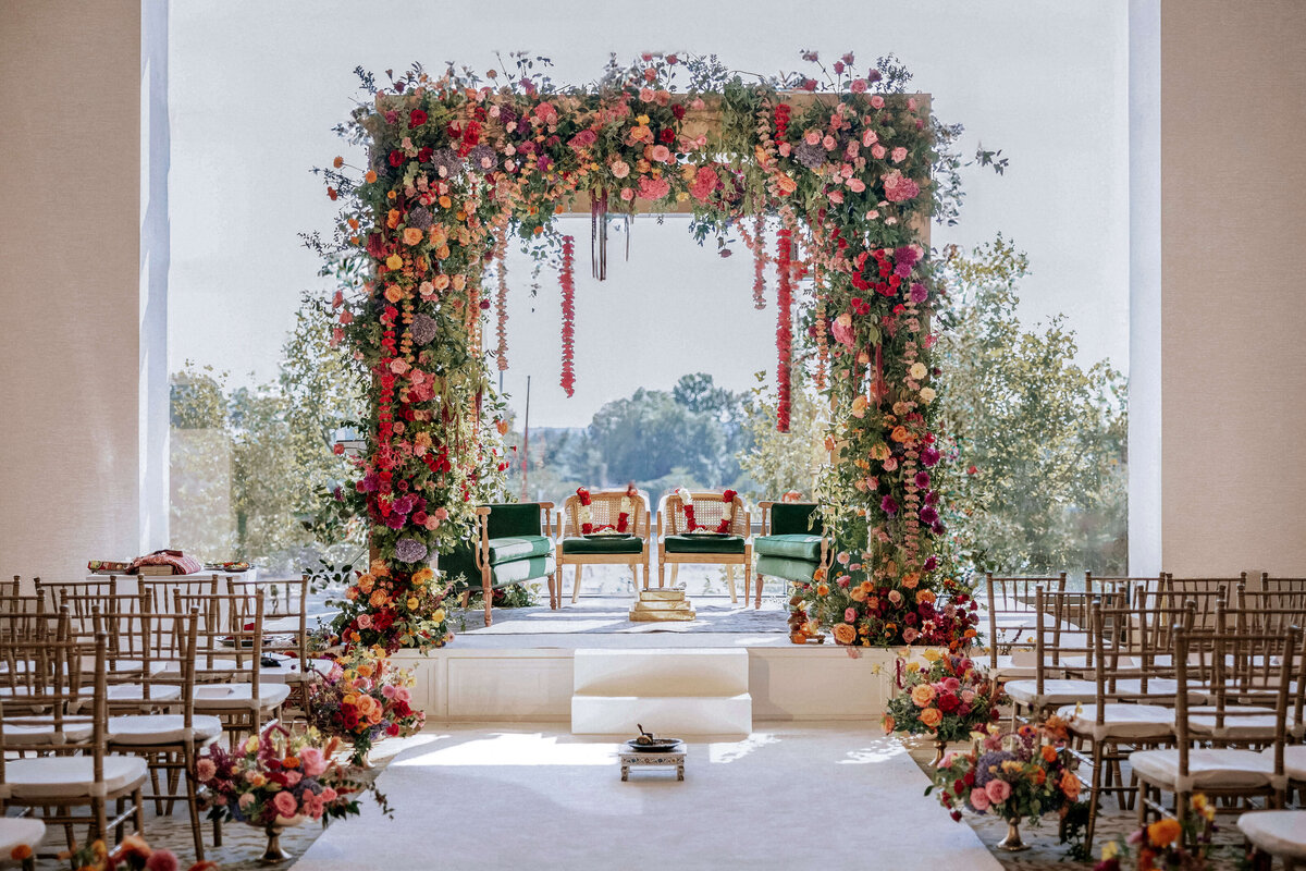 colorful-indian-mandap-with-flowers