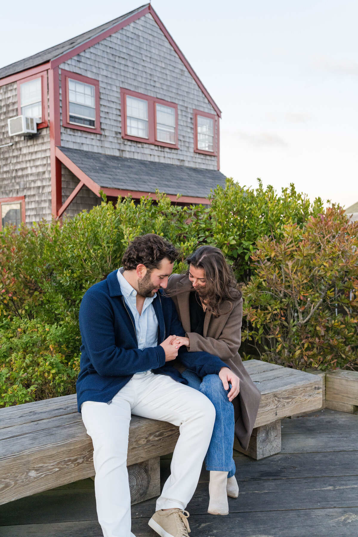 Nantucket Engagement Proposal Photos by Arlinda_-16