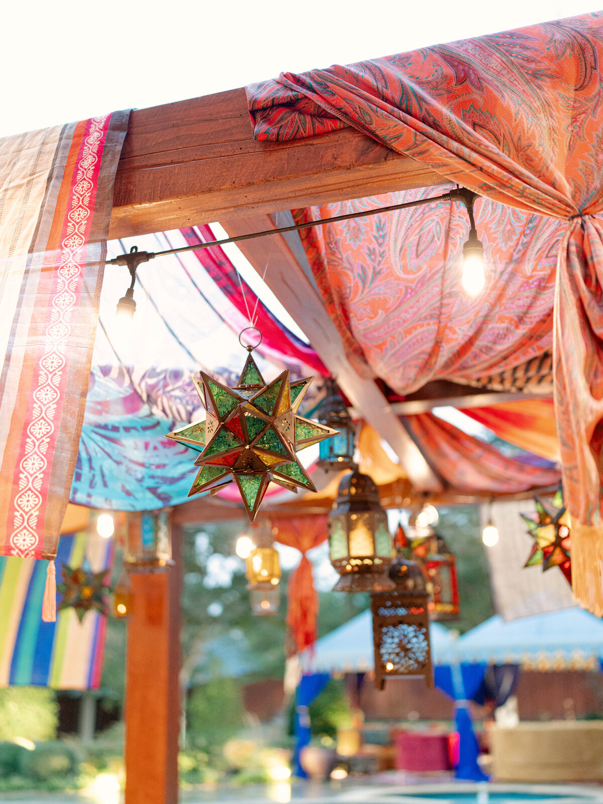 kc cloud events private property backyard milestone event morrocan theme 2