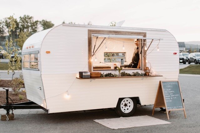 ice cream truck camper wedding nh