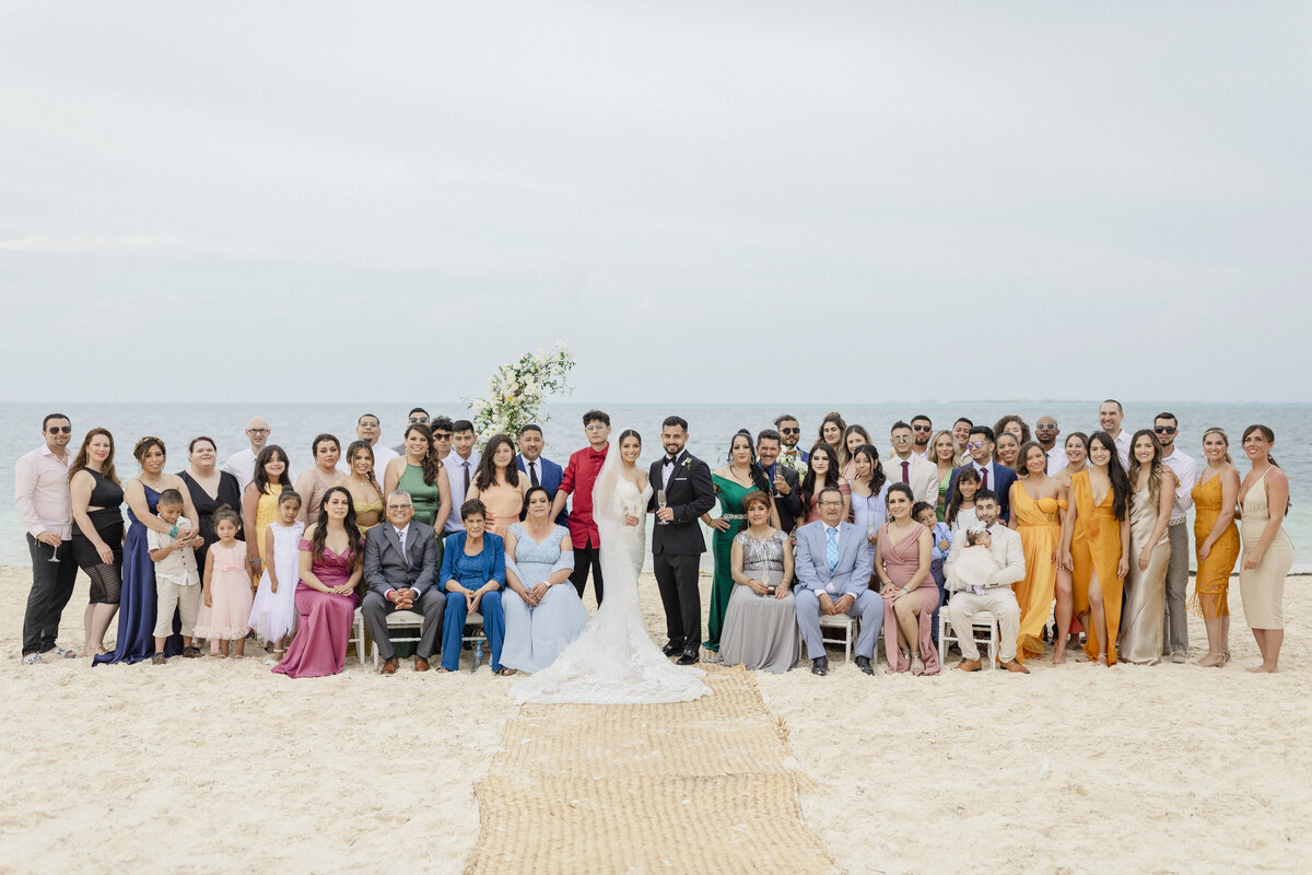 destination wedding in Playa Mujjeres, Mexico