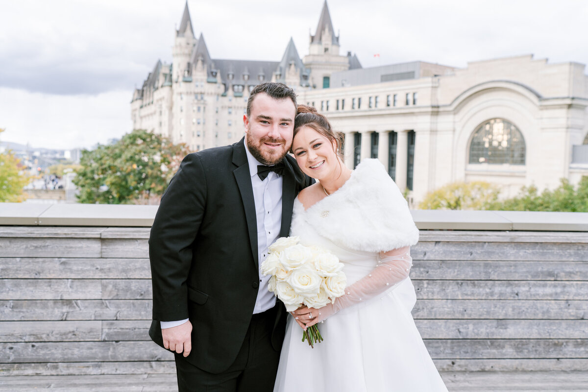 0887 Pascale and Nicolas NAC OBorn Room Wedding Downtown_Ottawa_Photography by Emma