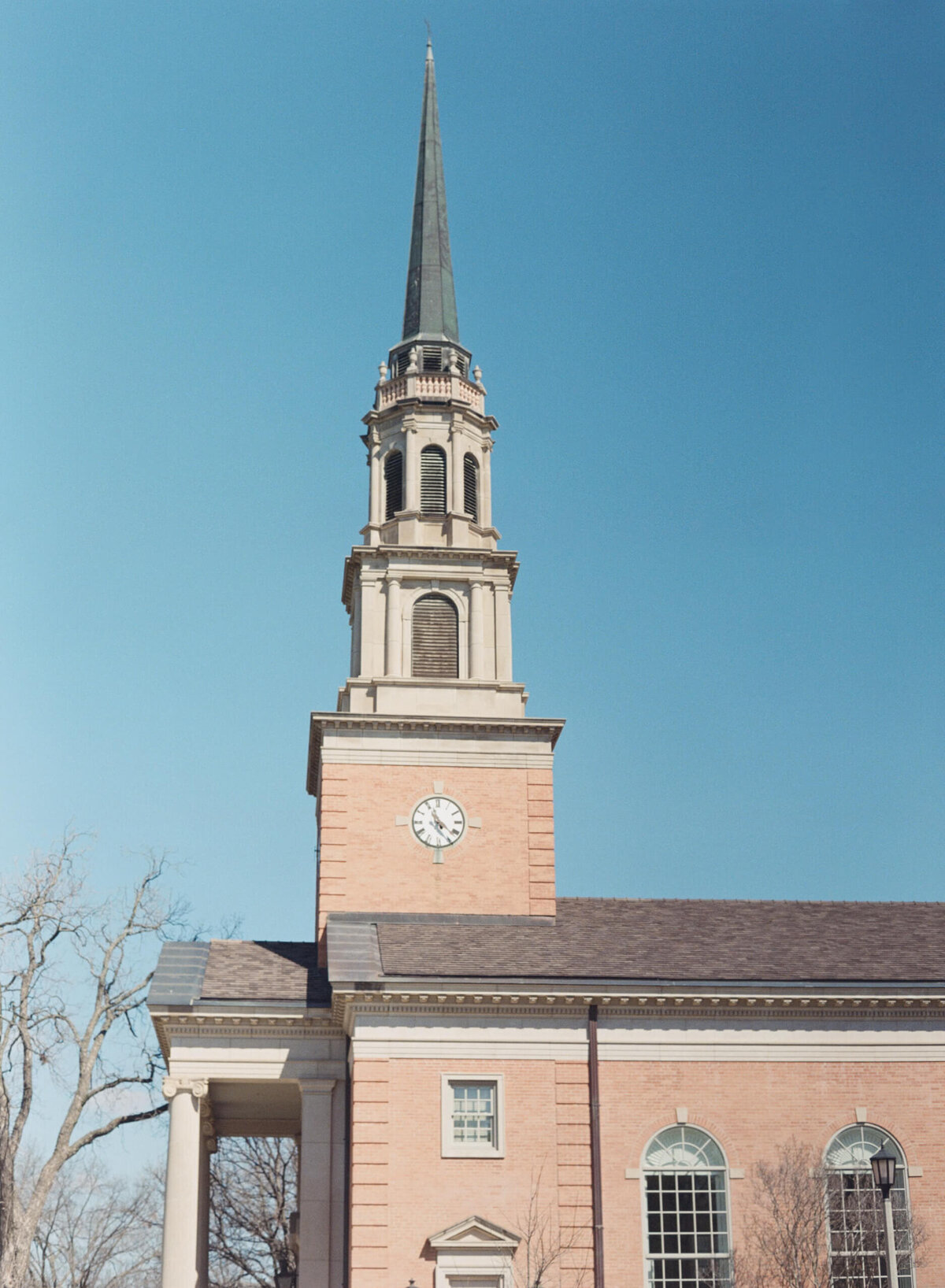 A wedding engagement session photo taken in Fort Worth Texas