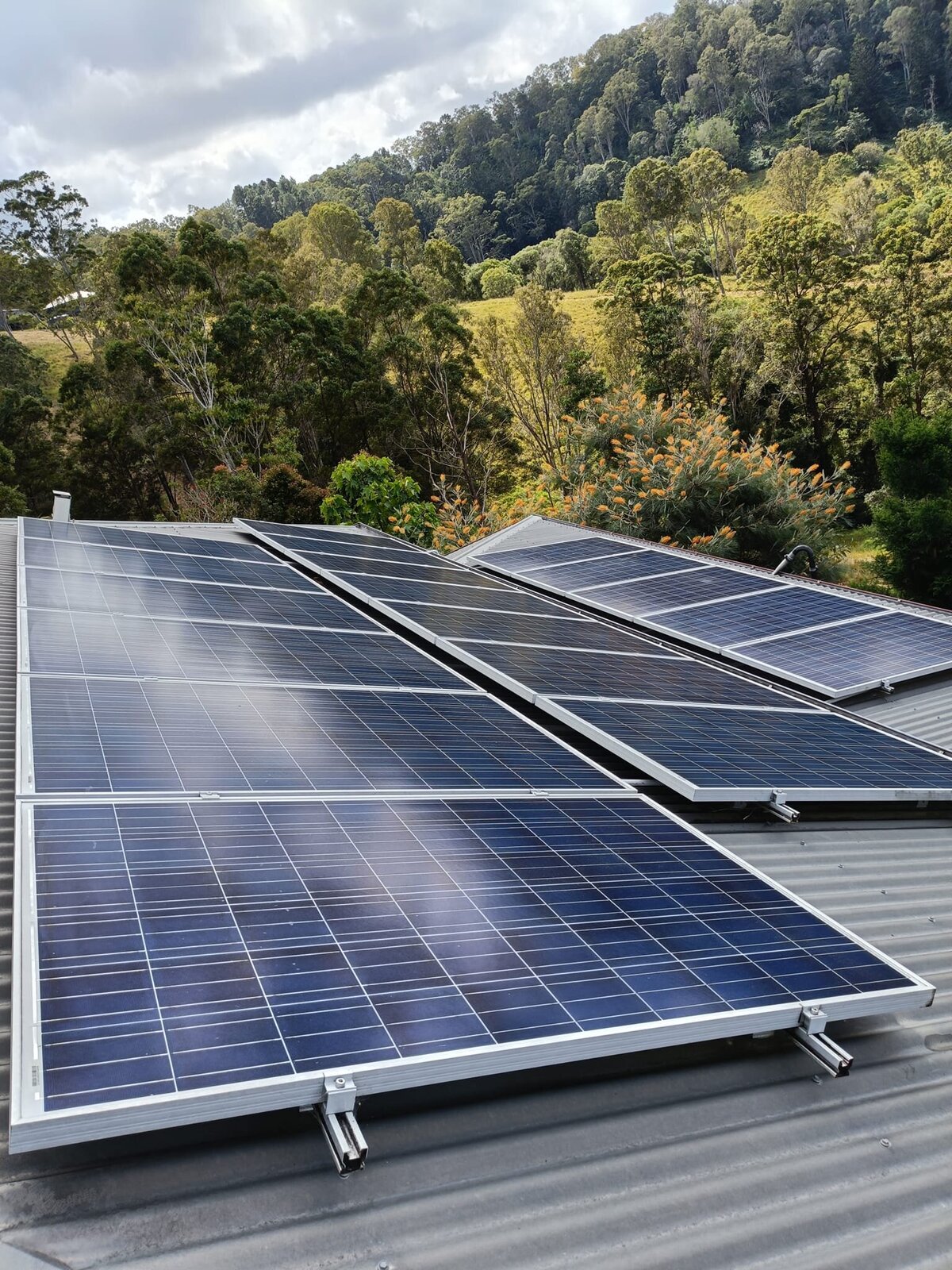 After photo of Solar Panel Cleaning