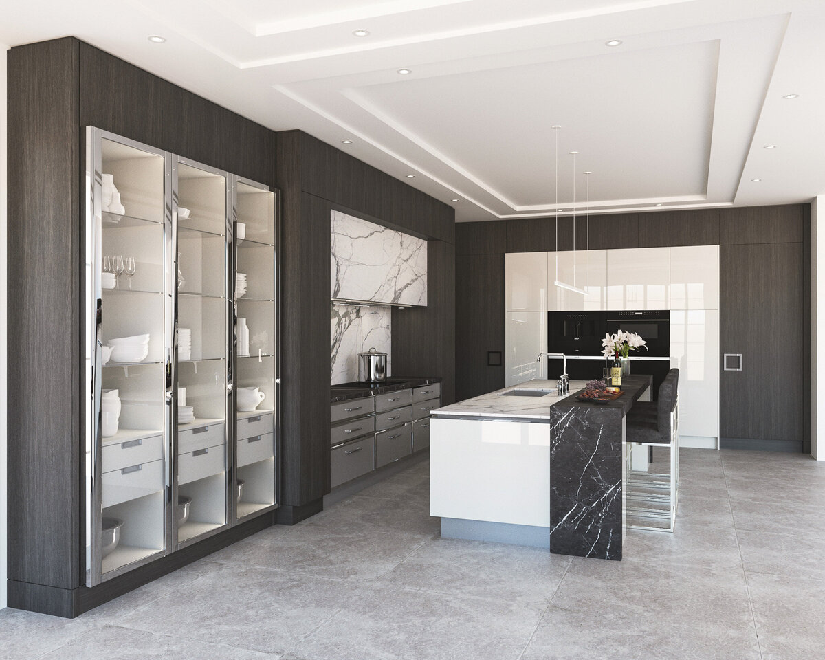 Kitchen Renovation Photorealistic Rendering