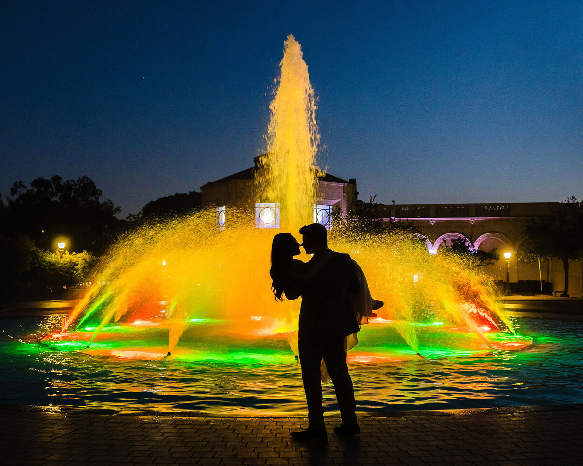 san-diego-balboa-park-night-engagement-photo