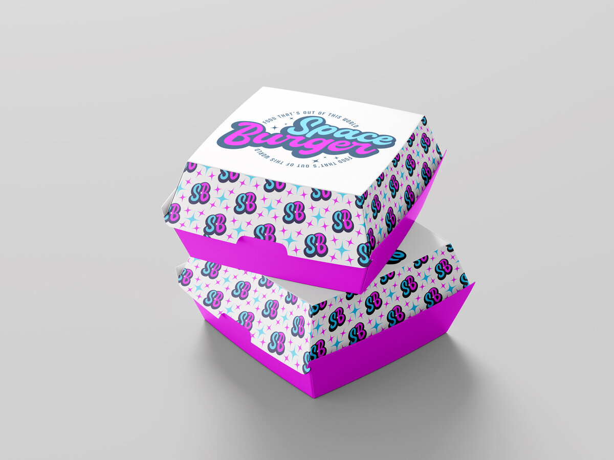 Burger Box Mockup