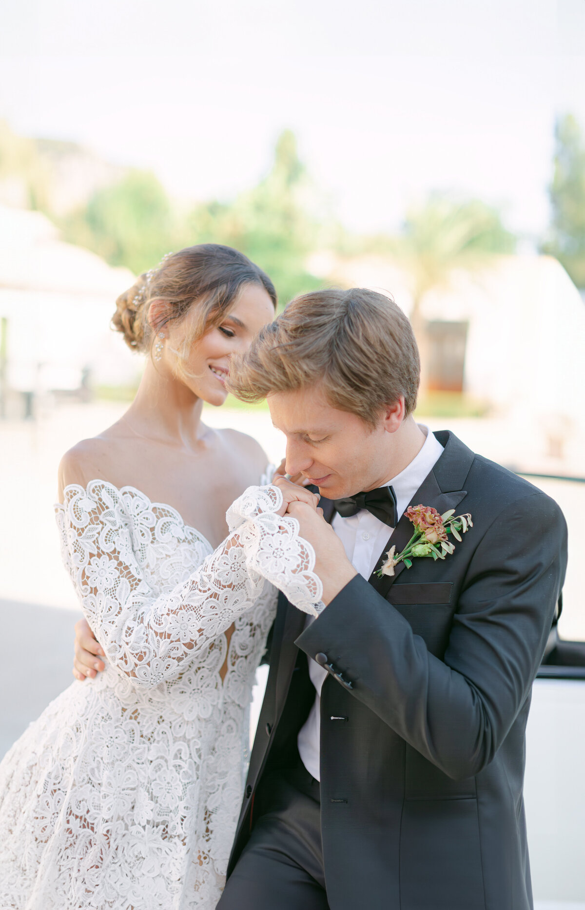 489 - Maila Enea Events - Bride and Groom - Andrea Sedici Wedding Dress - Villa Del GattoPardo Hotel_ Palermo_ Italy - Joana Senkute Photography