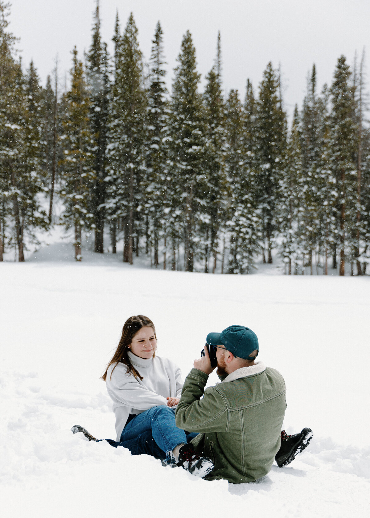 Ashlynn Shelby Photography_Rock Mountain National Park Engagement Shoot_ Dream Lake Engagement Shoot-24