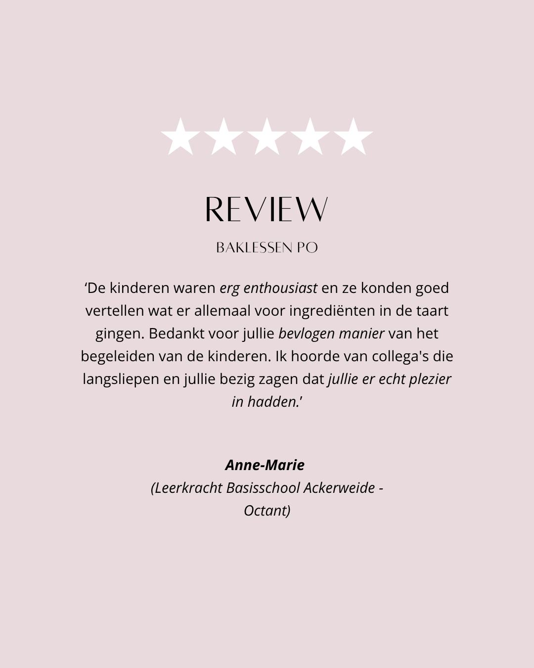 review gastlessen en workshop opgroeitips