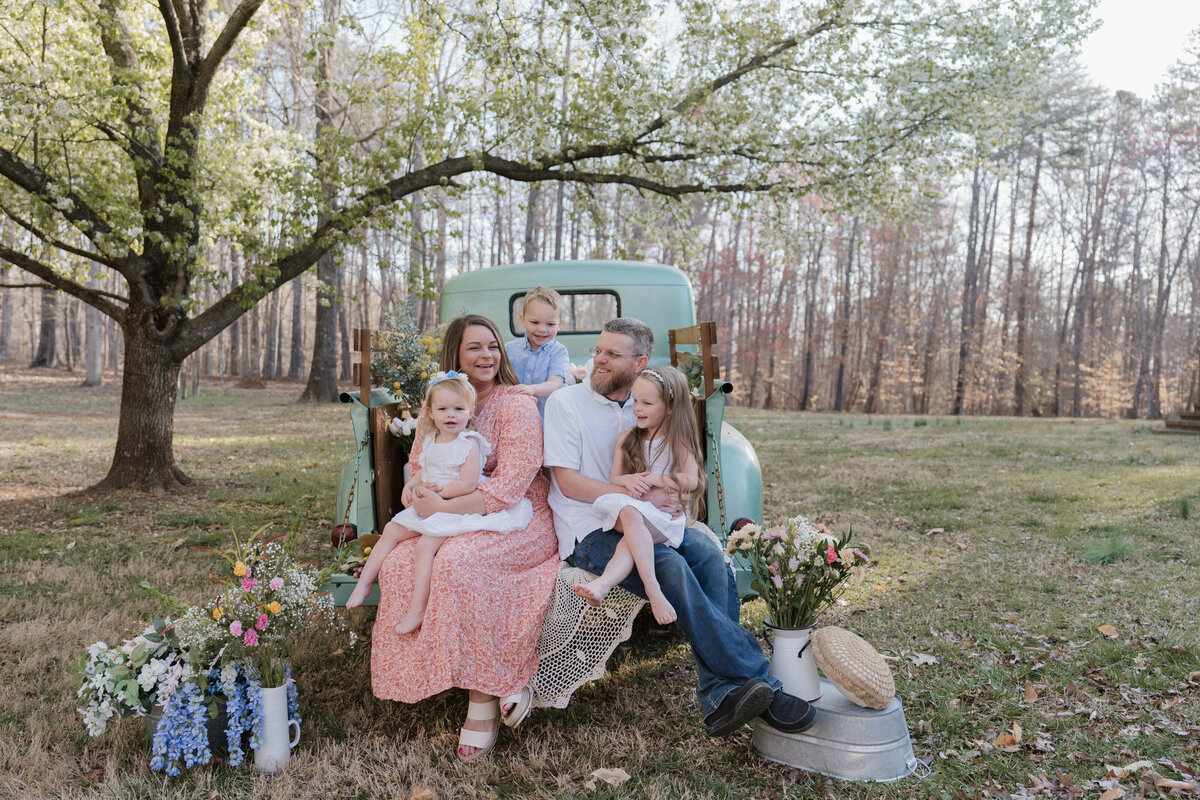 Spring family photos