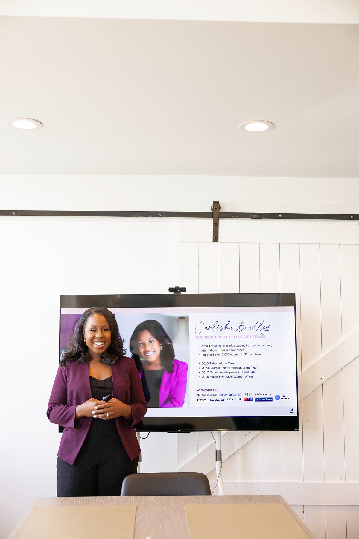 Speaking Carlisha Bradley Executive Leadership Coach