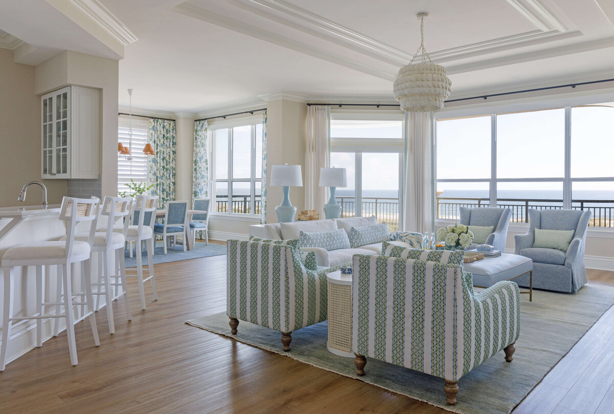 CarltonDunes Open Concept Amelia Island Lola Interiors