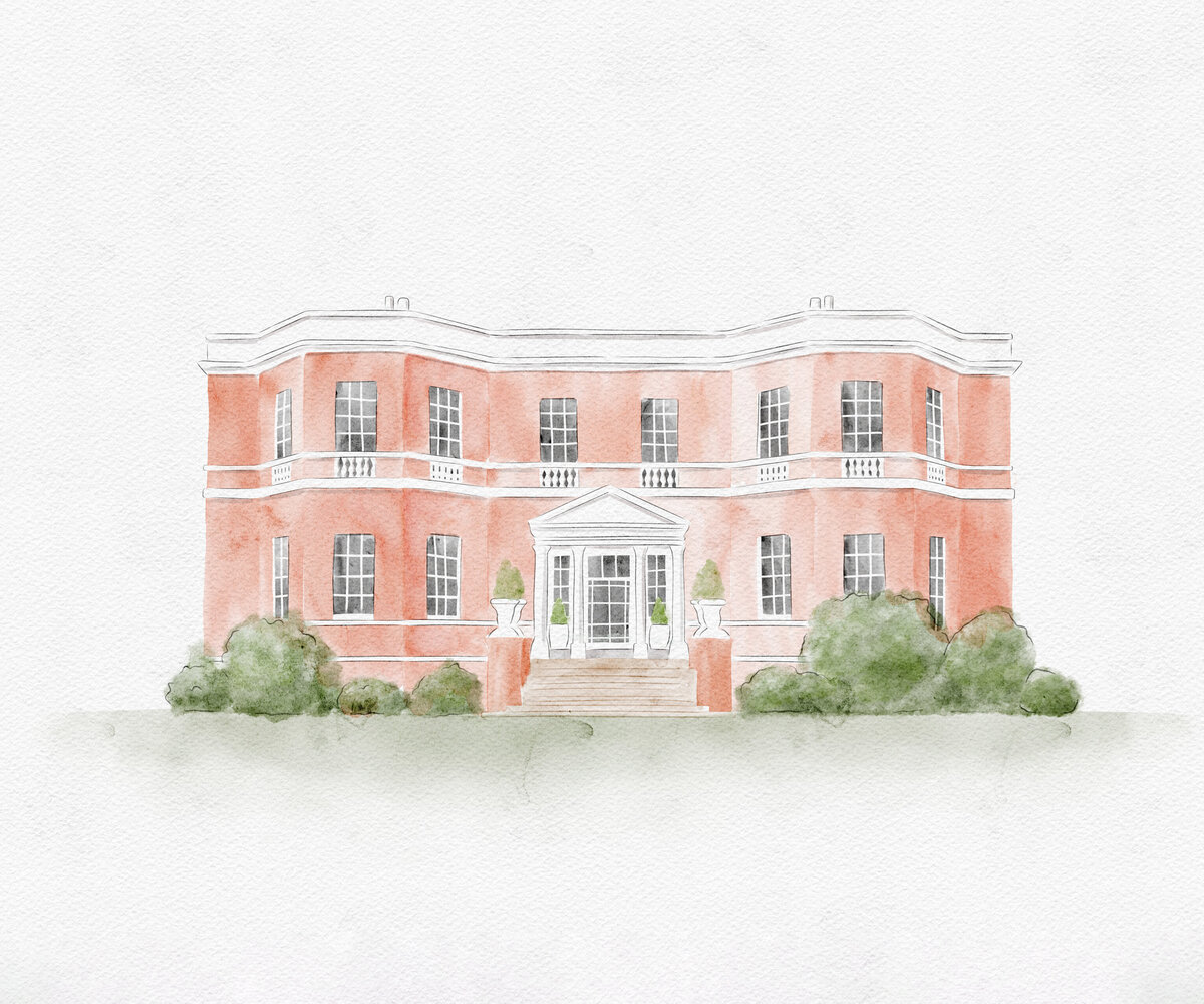 Bawtry Hall with watercolour paper v 2024