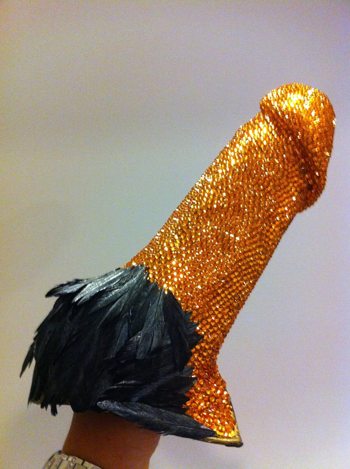 Brent Ray Fraser Disco Dick With Feather Testicals And Crystals 2013