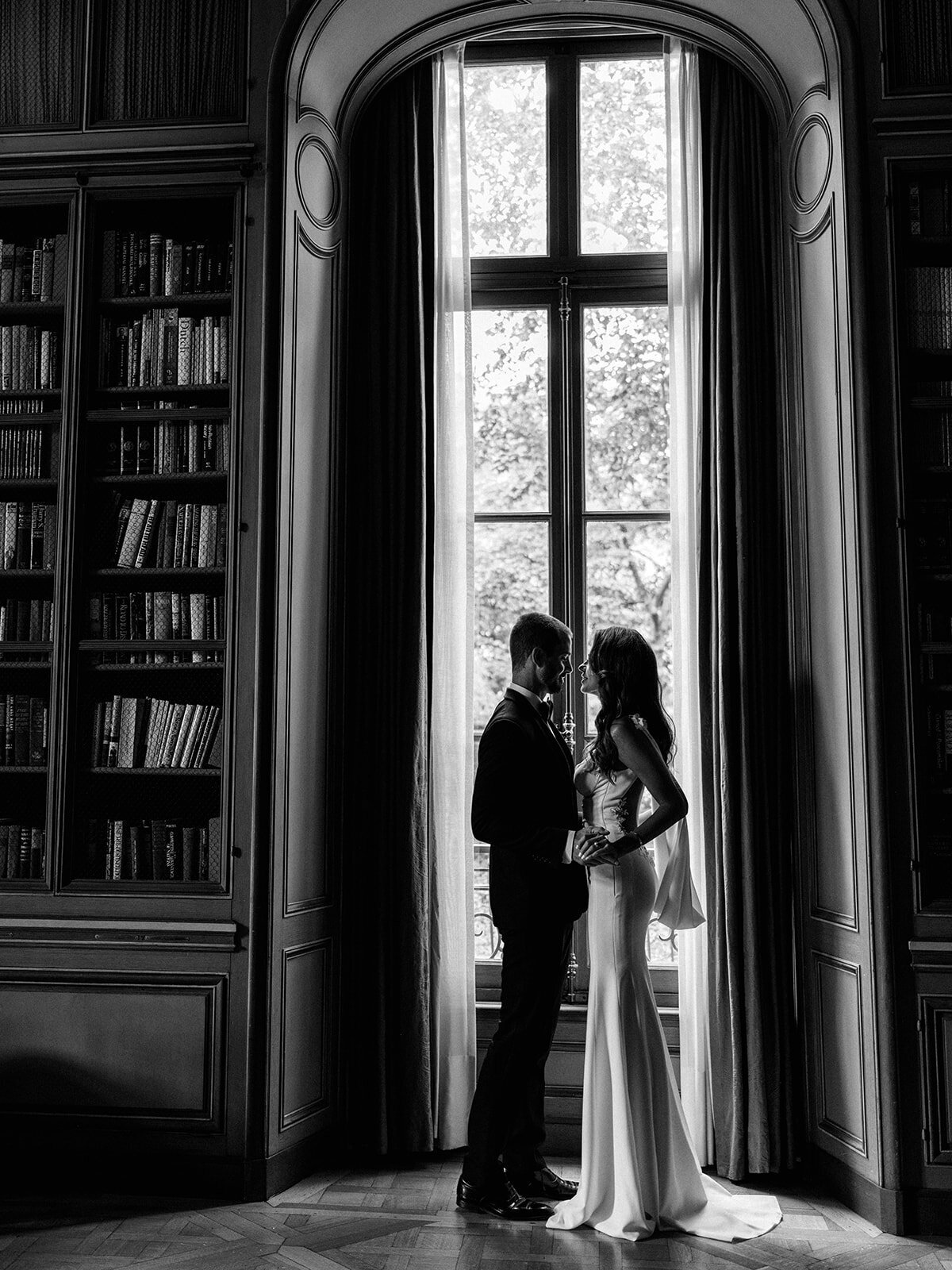 COuple by Window at Meridian House