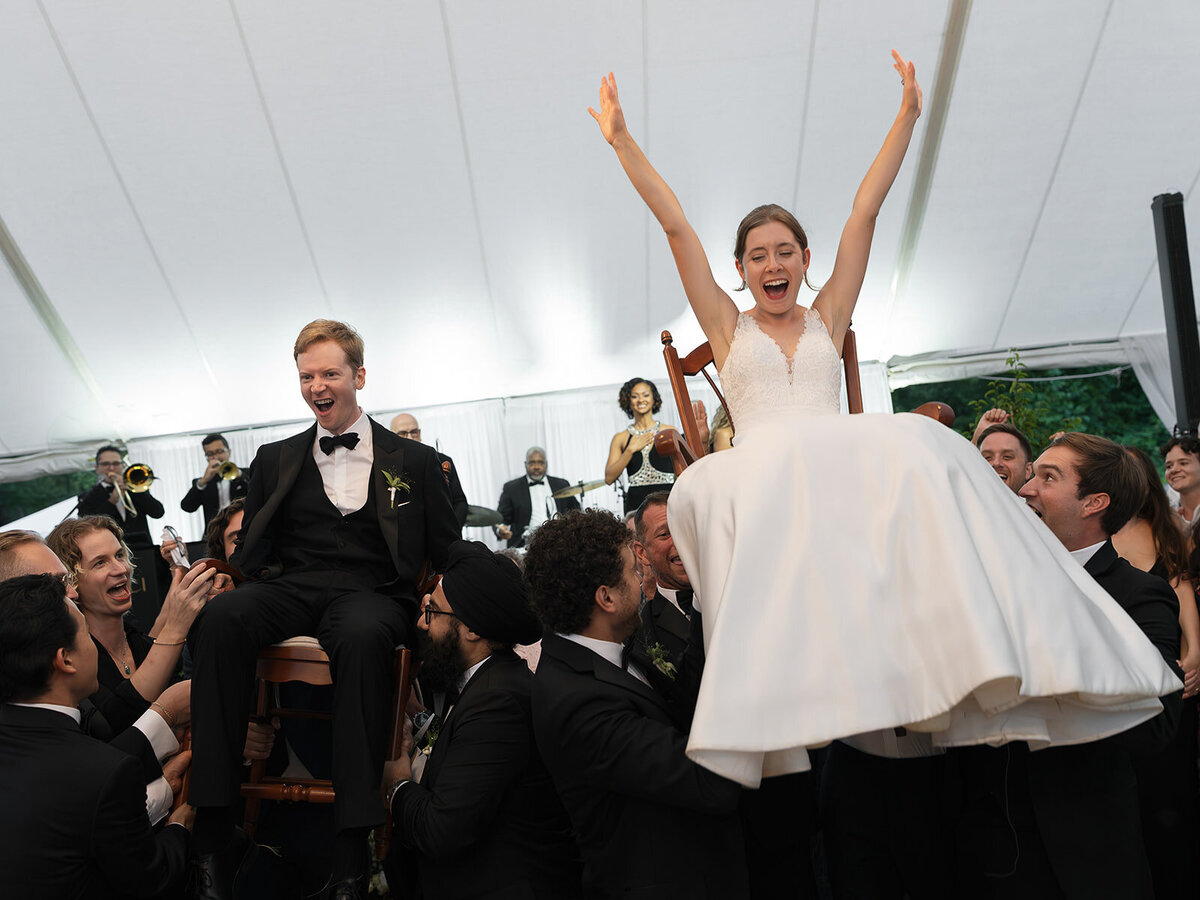 Annalise & Jonathan Tented Private Residence Connecticut Wedding-48