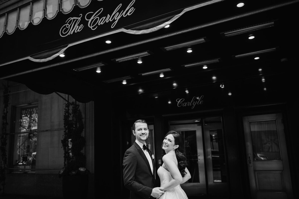 wedding under trees and moss