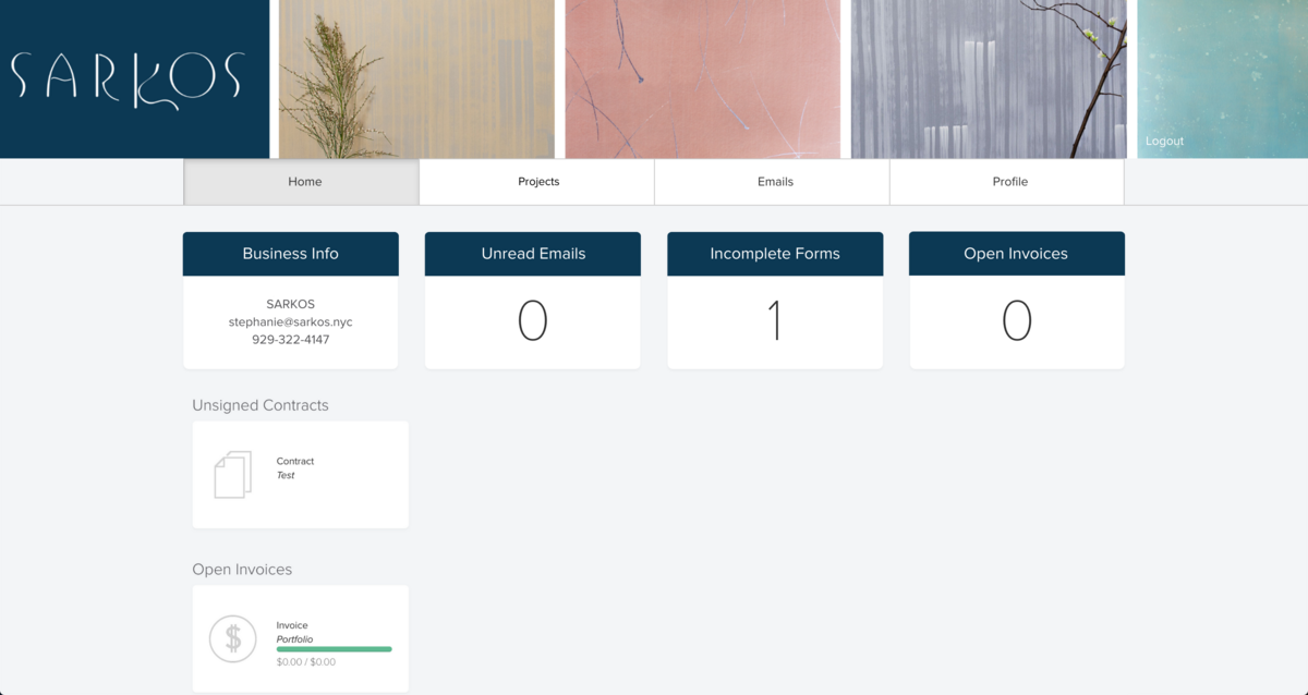 Dubsado Client Portal