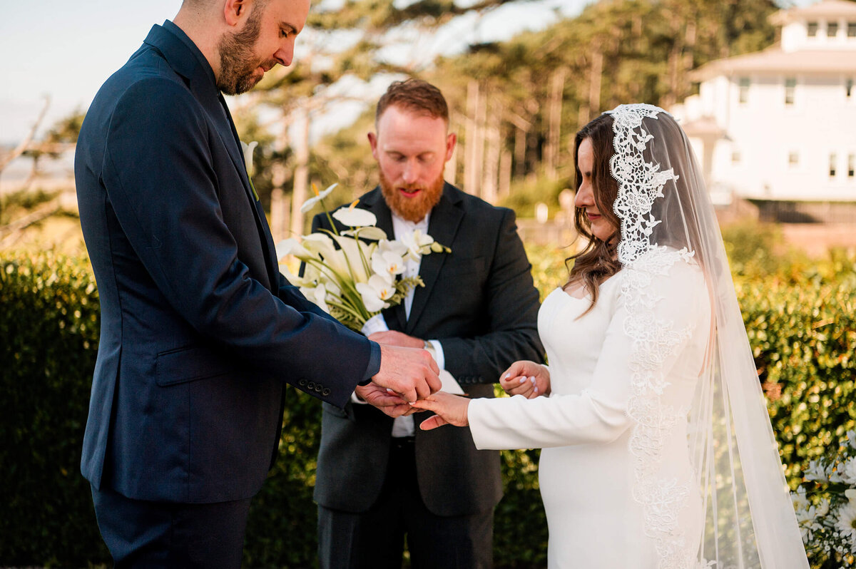 Seabrook, Washington State Wedding Ceremony