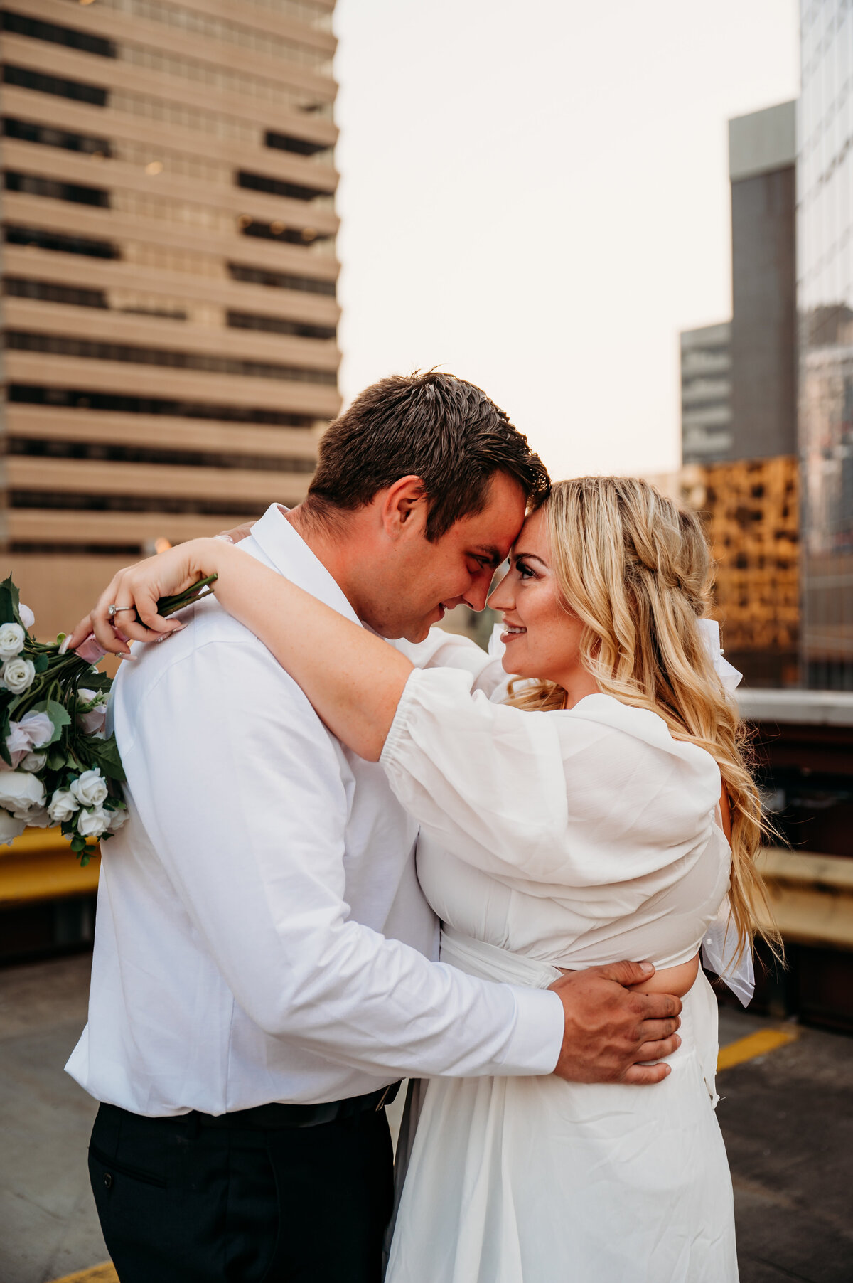 sunset engagement session in edmonton alberta