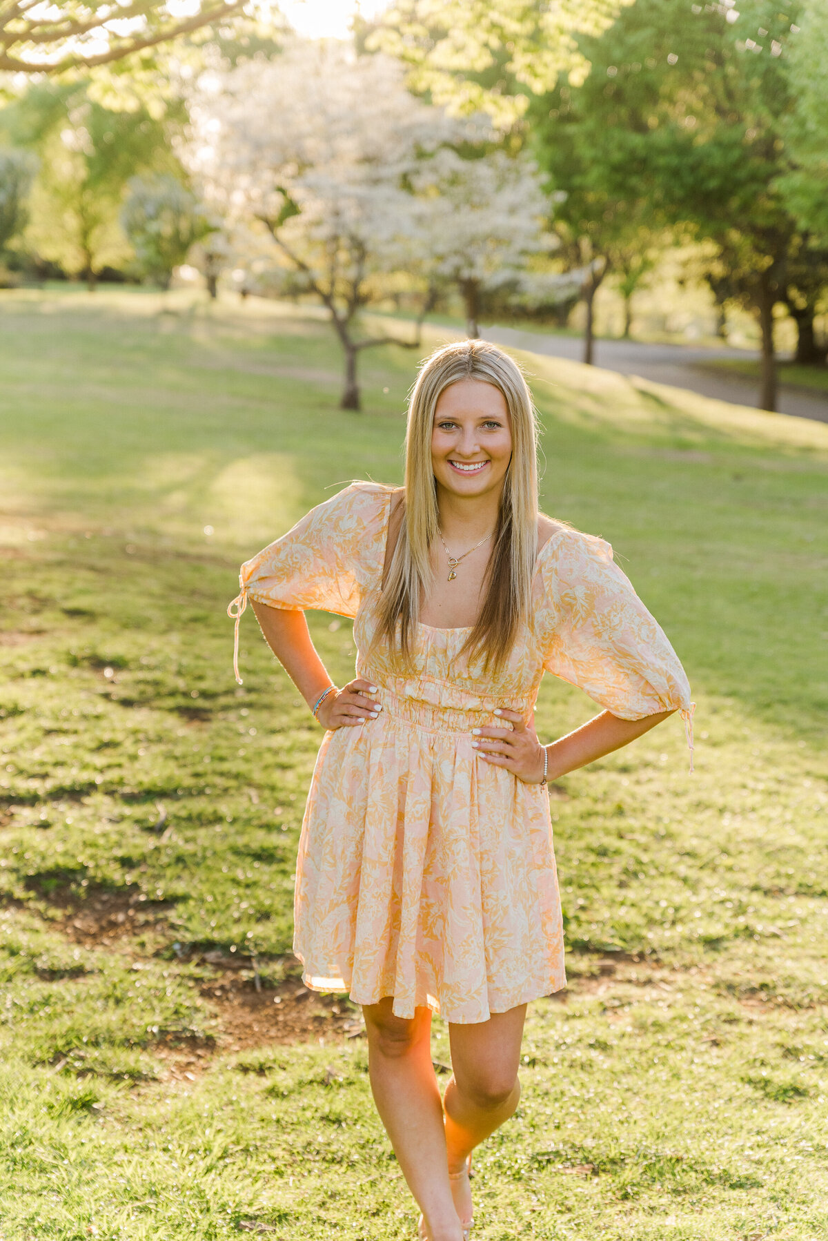 maymont golden hour senior girl--5