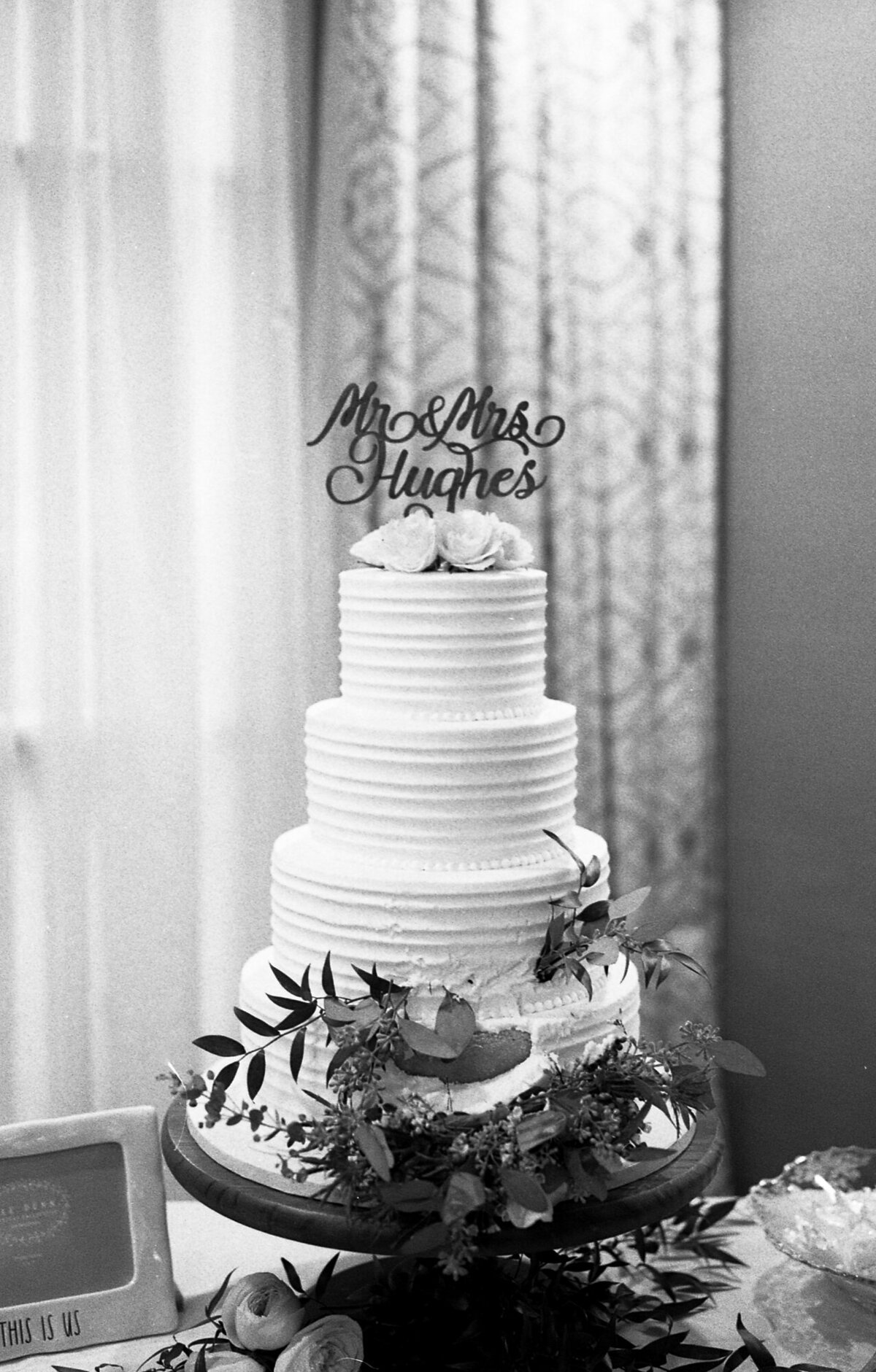 Wedding cake blunder captured on high speed Kodak 35mm film