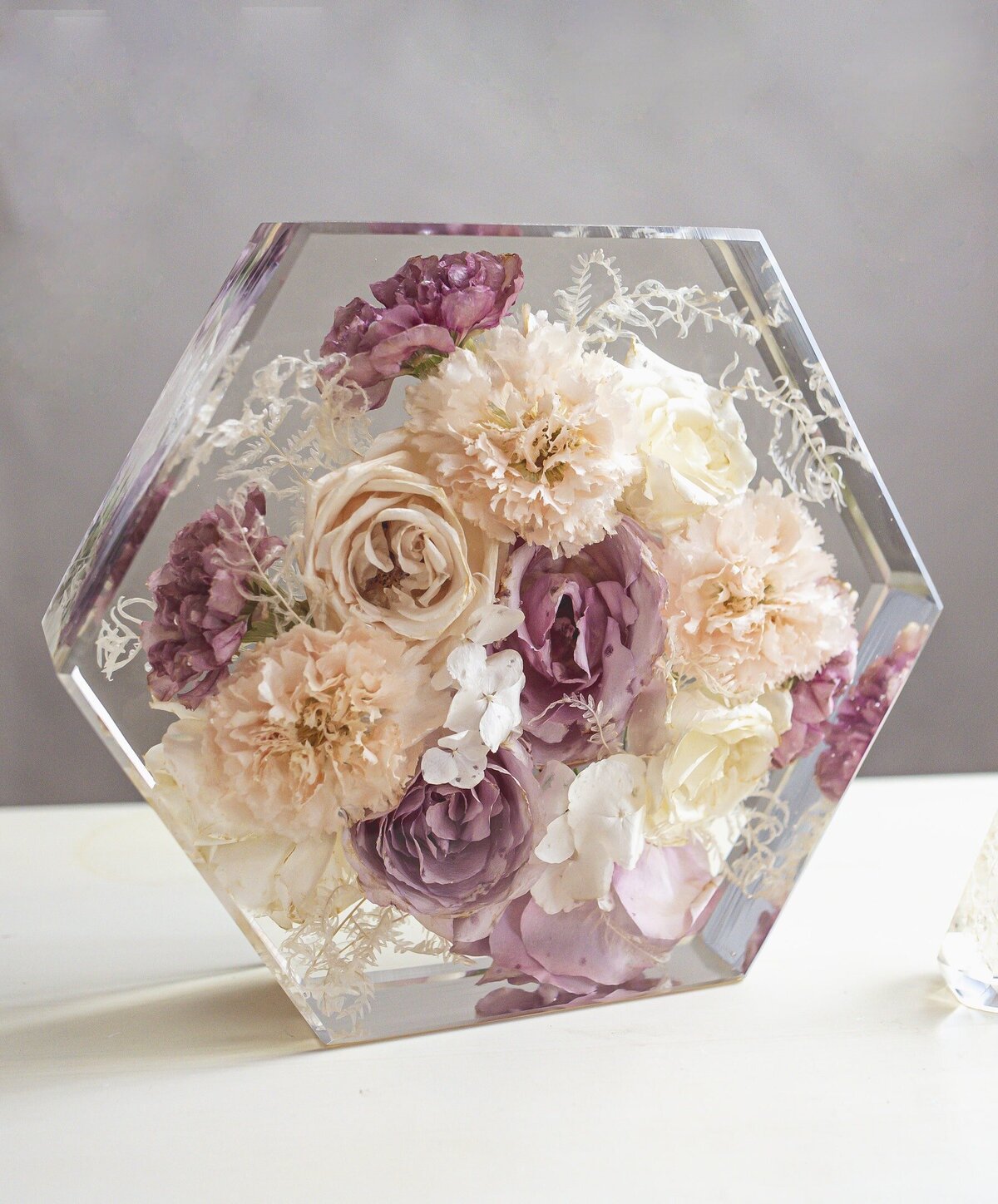 Resin Flower Preservation for Wedding Bouquets