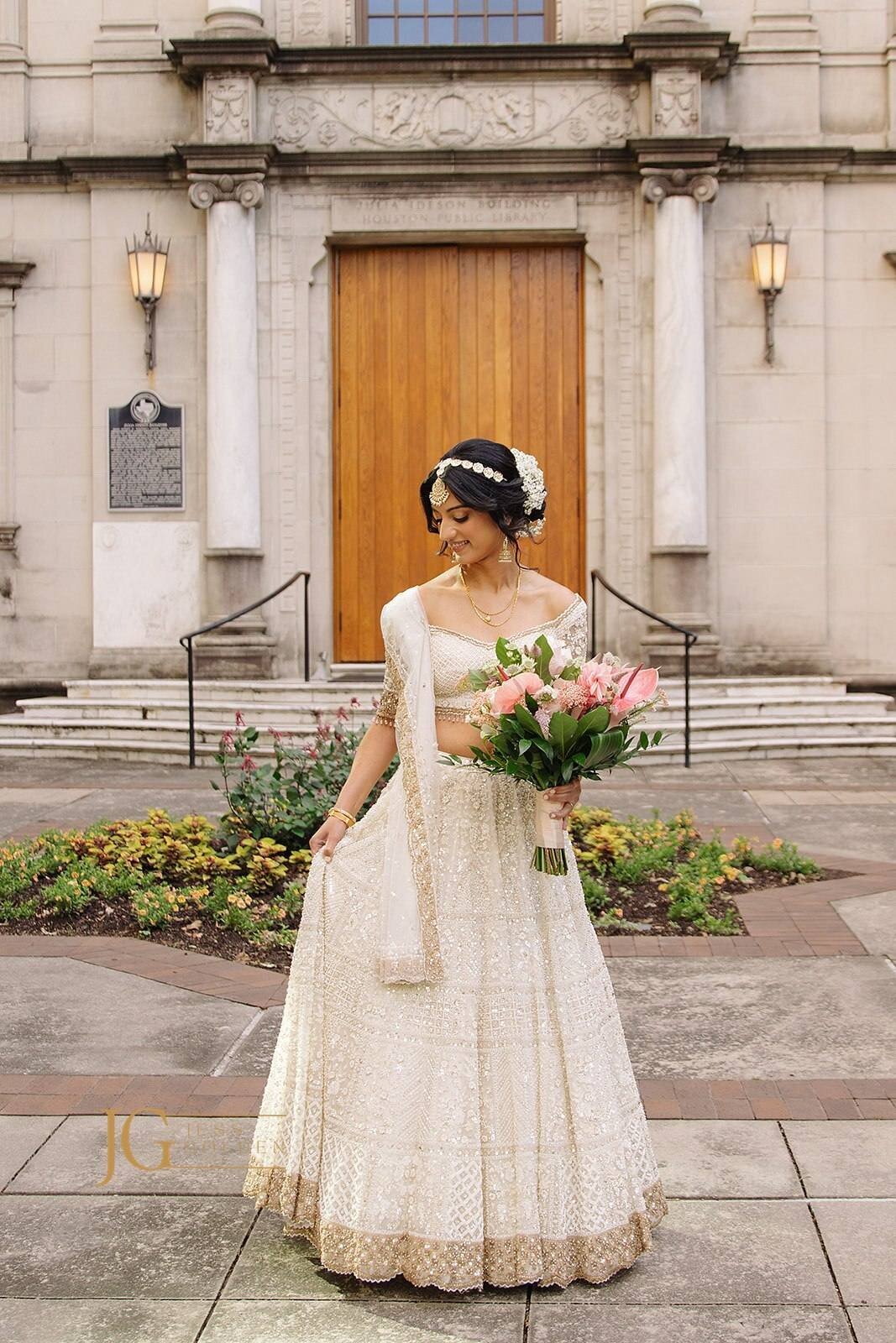 houston wedding planner - indian fusion library wedding - Lillie Jane Designs - Julia Ideson Library7