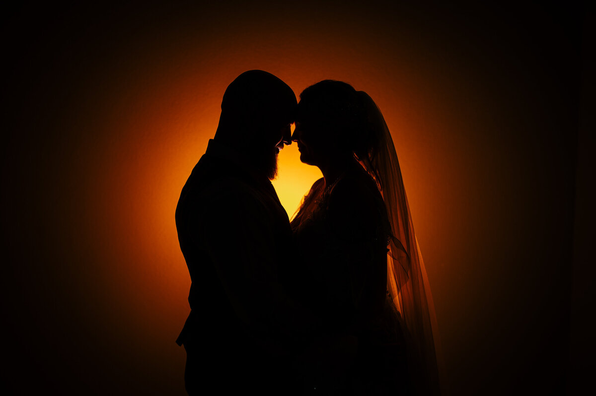 Swansea wedding portrait at the village hotel, creative couple portrait