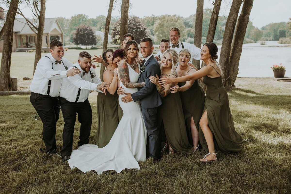 Wedding in Mogadore, Ohio