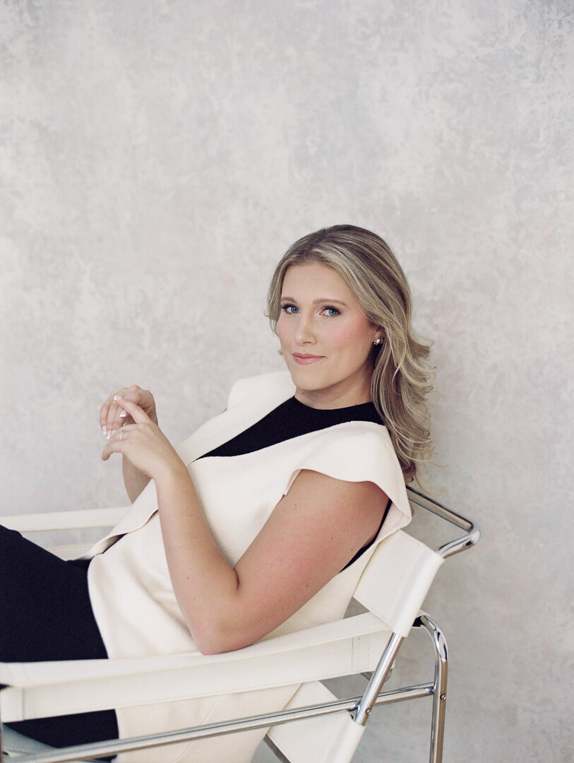 headshot brand session with film photography indianapolis2