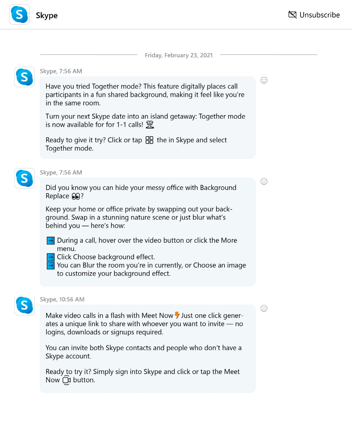 Skype chatbot compiled