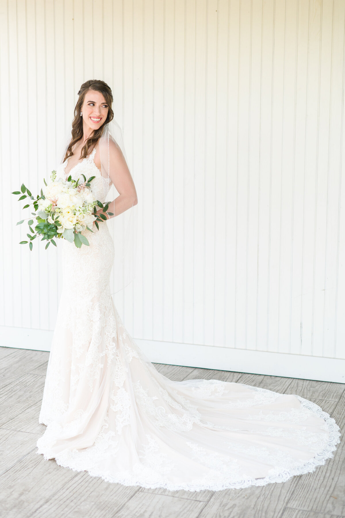 Dusty Blue and Cream Wedding Day at Chesapeake Bay Beach Club