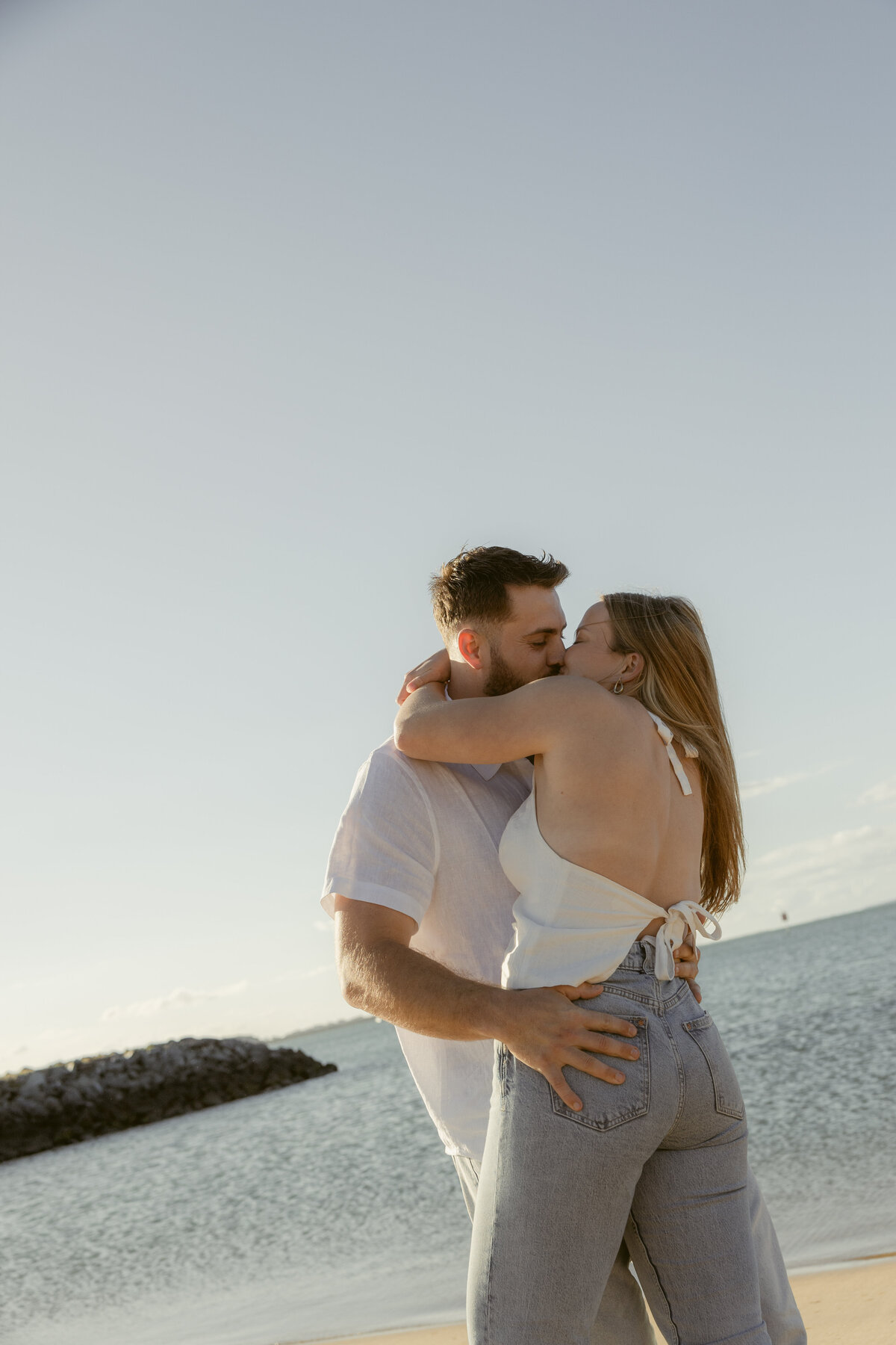BRISBANE ENGAGEMENT PHOTOGRAPHER_ONE AVENUE PHOTOGRAPHY_LAURA AND KADEN_COASTAL PHOTOSHOOT_-54