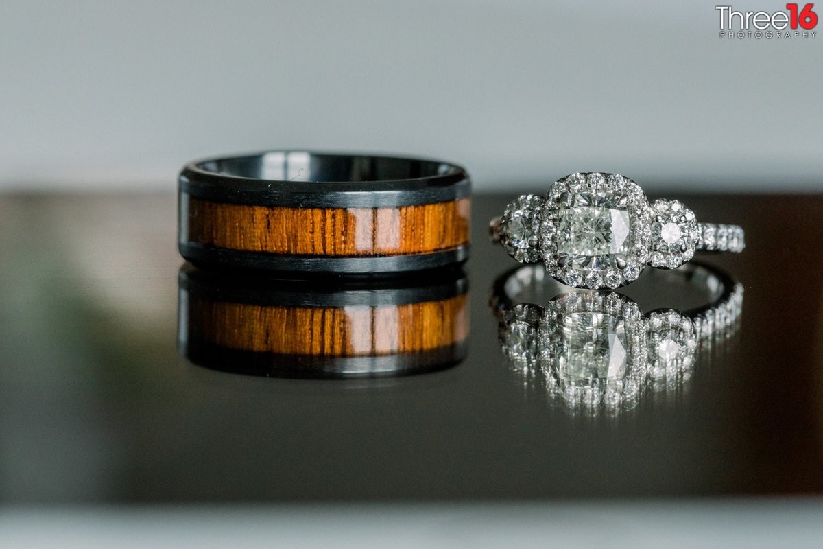 Bride and Groom's Wedding Rings