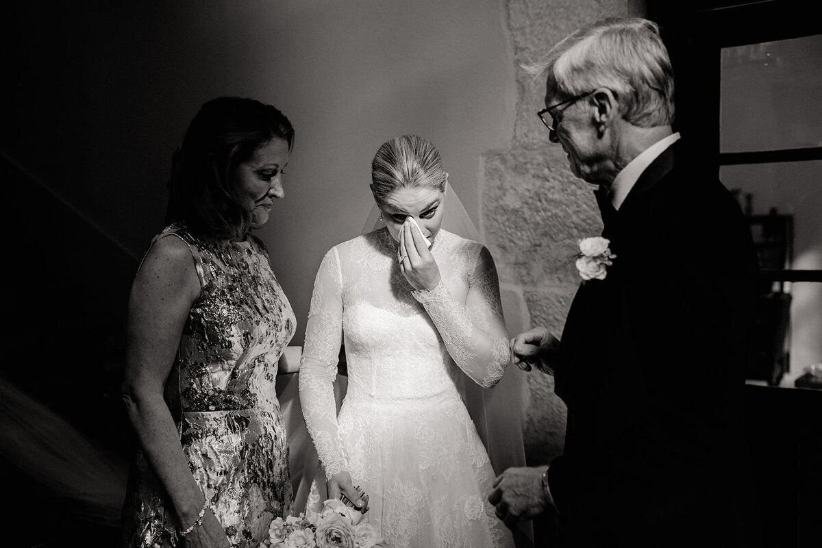 emotionnal moment wedding