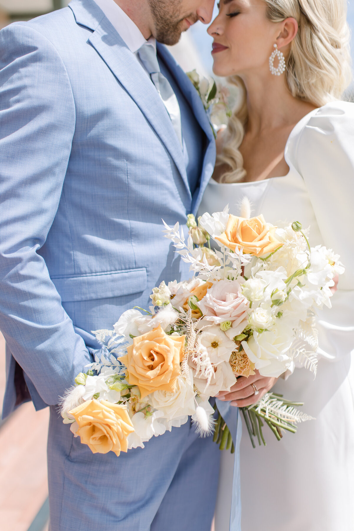 assymetrical bouquet