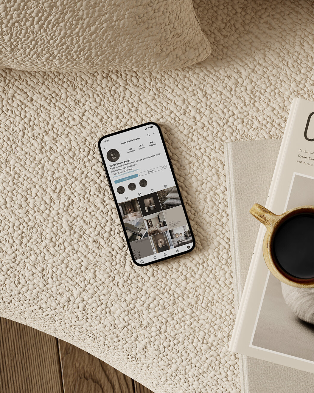 Instagramstrategie voor Luxus Interior Design
