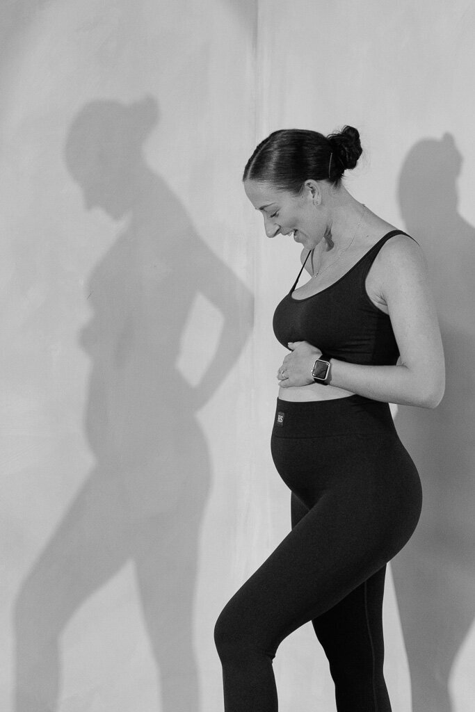 Maternity photography for House of sculpt brand owner during ecom shoot - Nostalgia photography manchester (1)
