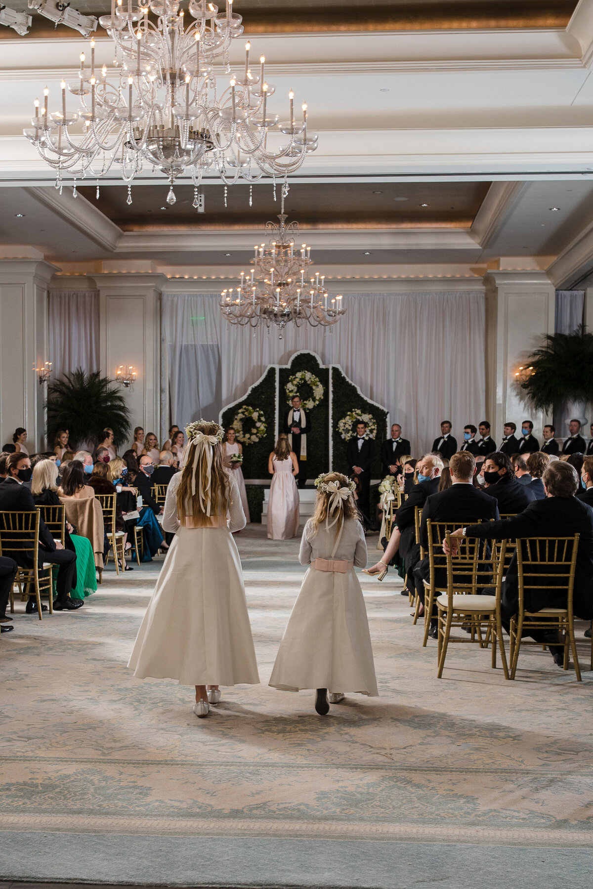 Flower Girls at St Regis Atlanta Wedding