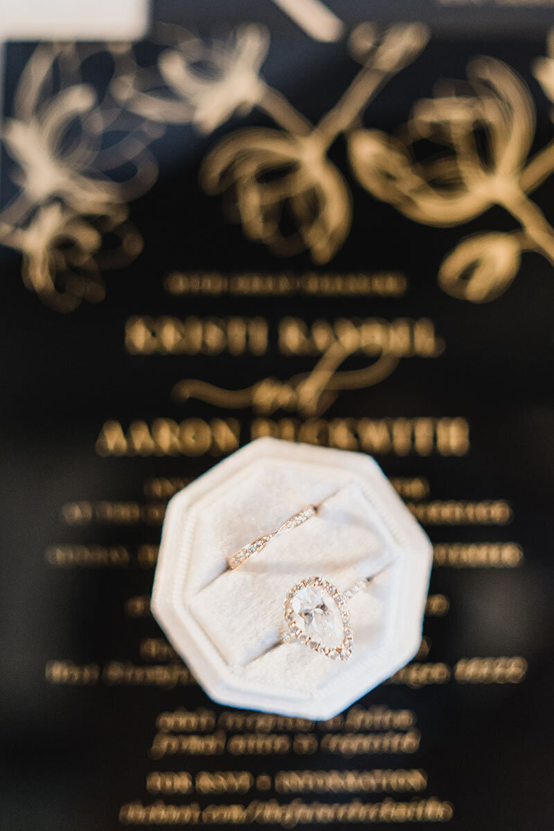 Winter black tie Planterra Conservatory Wedding in West Bloomfield, Michigan provided by Kari Dawson, top-rated Detroit wedding photographer, and her team23
