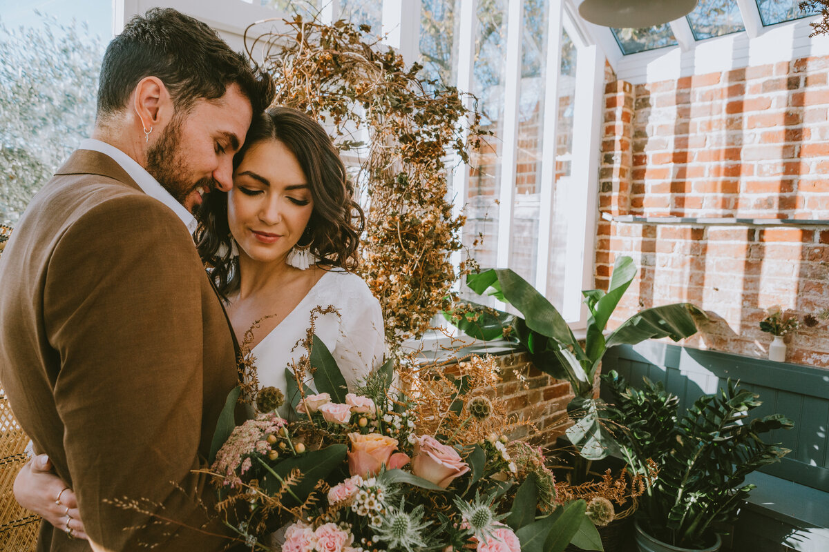 Intimate wedding at the Garden Cobham