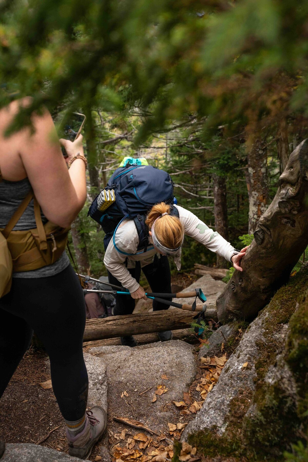 40_Meredith Ewenson Women's Group Hiking Trip_White Mountains New Hampshire_Appalachian Mountain Club_Hut to Hut_October 2025