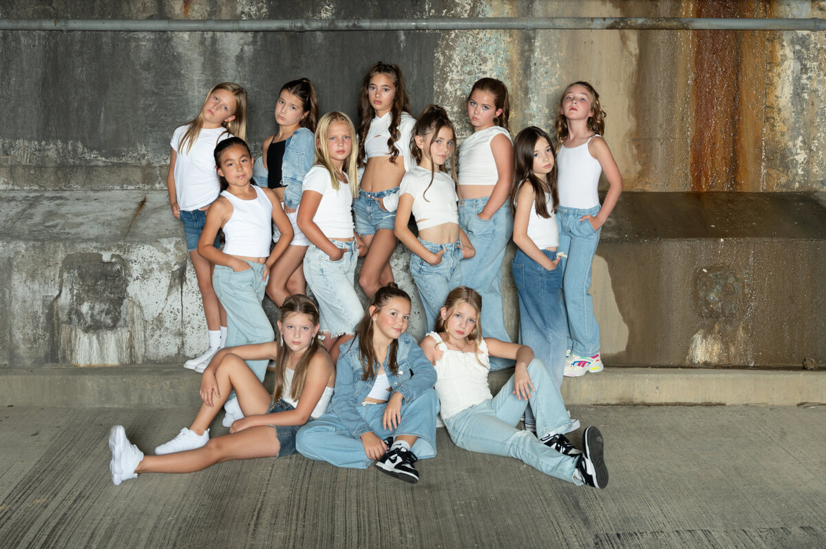 dance team image for miss kristin's dance studio in avon lake ohio