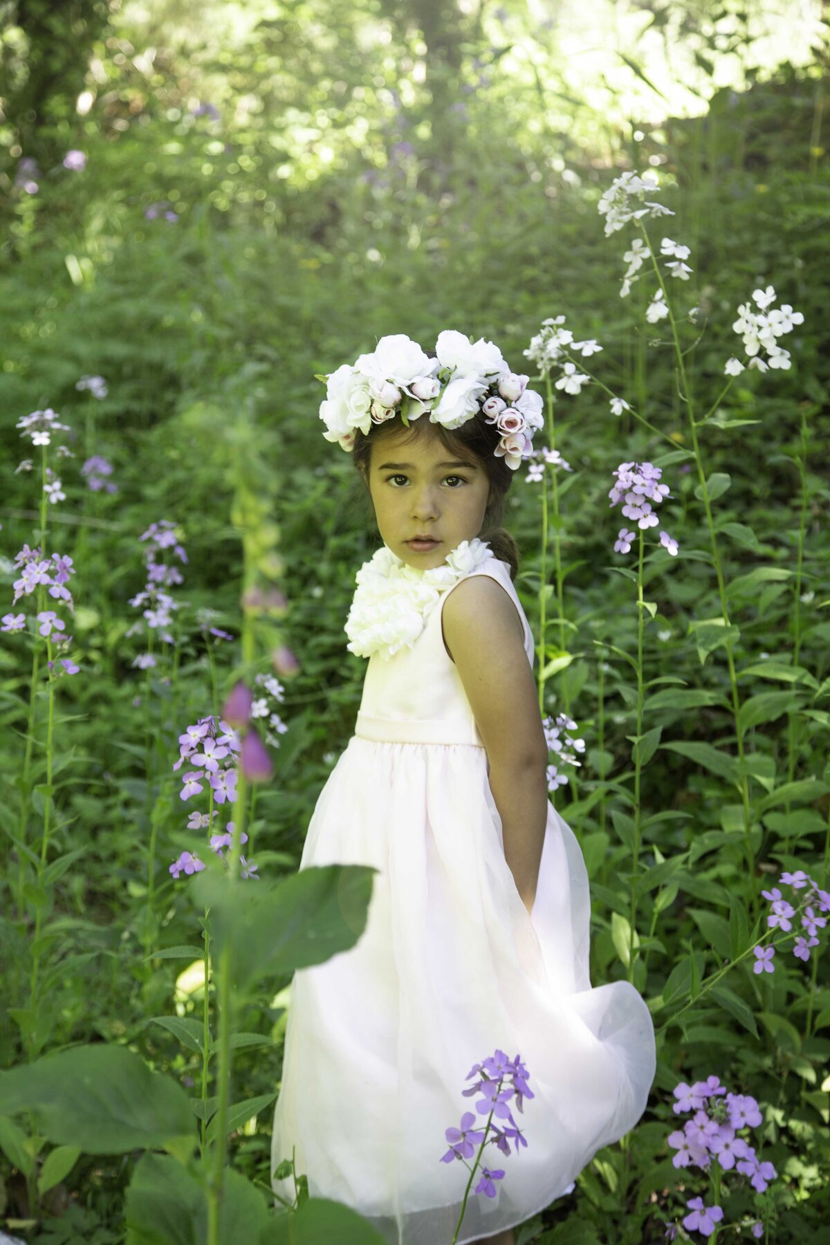 foxgloves-daisies-field-white-dress-floral-headpiece-stylist-photographer-debbie-steeper