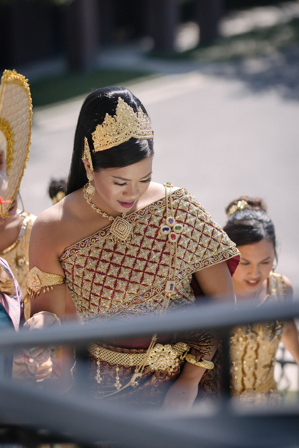 Traditional Khmer Wedding Ceremony Outfits | Khmer Wedding Photography, Phavy Photography