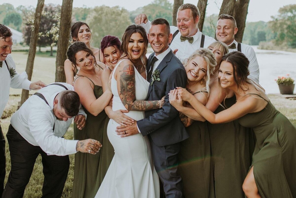Wedding in Mogadore, Ohio